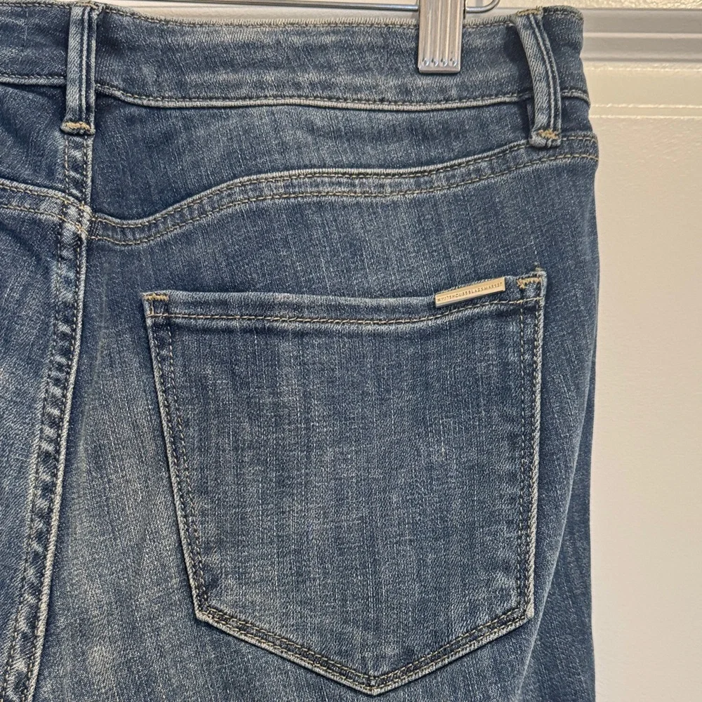 White House Black Market Slim Boot Mid rise jeans - Picture 4 of 6